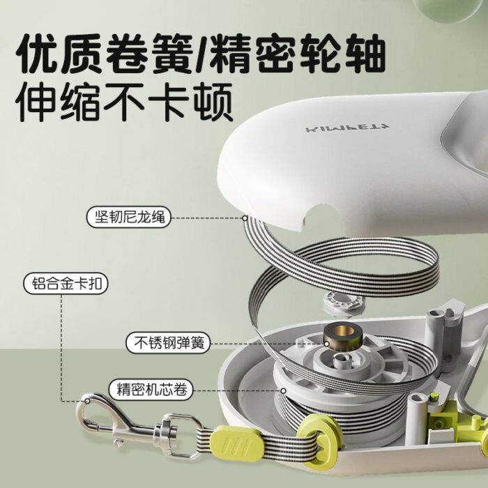 Retractable Dog Leash - For Small & Medium Dogs (Teddy, Pomeranian, Corgi, Shiba Inu) | Pet Walking Rope