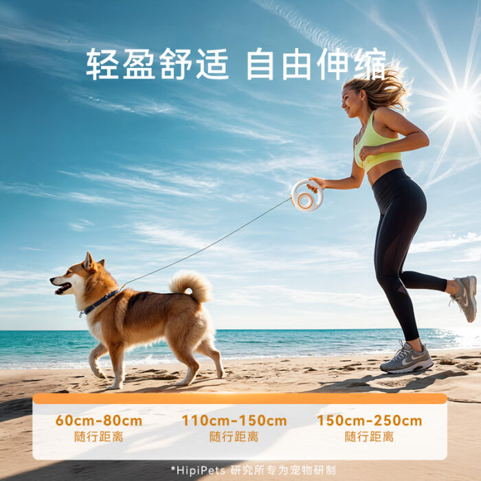 Retractable Dog Leash for Large & Medium Dogs - Heavy-Duty Pet Walking Rope, Ideal for Dog Walking