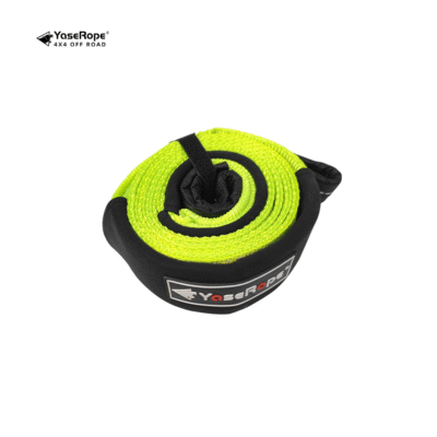 Off-Road Tow Rope - Polyester Thickened Elastic Extension Strap, Tree Hugger Strap for Safe Rescue Towing